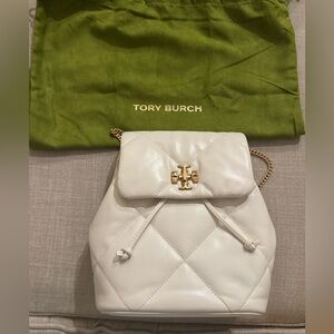 Tory Burch Kira Logo Plaque Mini Backpack